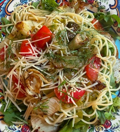 Fennel Pasta with Greens